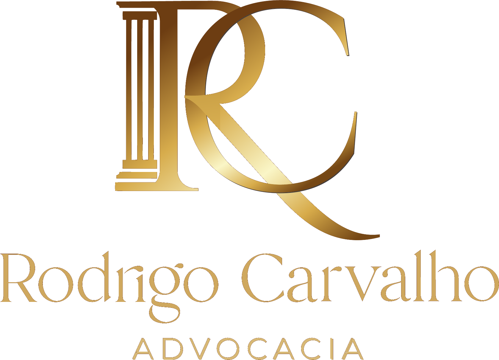 Logotipo Rodrigo Carvalho Advocacia
